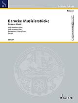  Notenblätter Barocke Musizierstücke