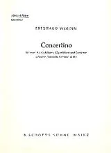 Eberhard Werdin Notenblätter Concertino