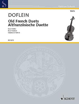 Notenblätter Altfranzösische Duette Band 3