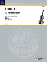 Arcangelo Corelli Notenblätter 12 Triosonaten op.1 Band 2 (Nr.4-6)