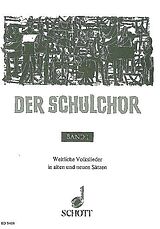  Notenblätter Der Schulchor Band 1 Chorsammlung