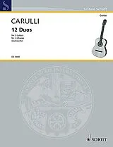 Ferdinando Carulli Notenblätter 12 Duos