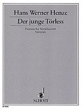 Hans Werner Henze Notenblätter Der junge Törless
