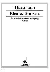 Karl Amadeus Hartmann Notenblätter Kleines Konzert