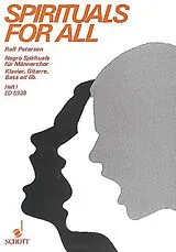  Notenblätter Petersen, RalfSpirituals for all Heft 1