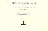  Notenblätter Frohe Botschaft