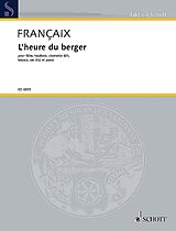Jean Francaix Notenblätter Lheure du berger