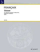 Jean Francaix Notenblätter Octuor