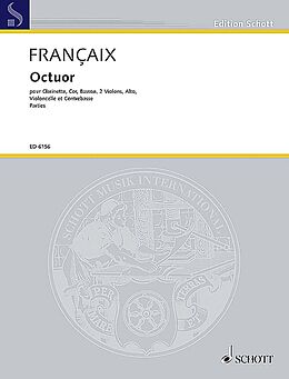 Jean Francaix Notenblätter Octuor