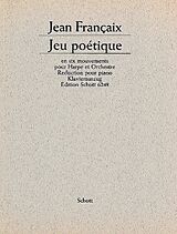 Jean Francaix Notenblätter Jeu poétique en six mouvements