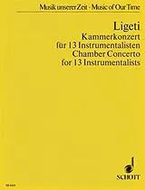 György Ligeti Notenblätter Kammerkonzert