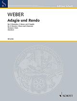 Carl Maria von Weber Notenblätter Adagio und Rondo