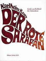  Notenblätter Der rote Sarafan