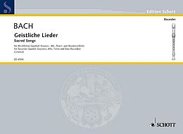 Johann Sebastian Bach Notenblätter Geistliche Lieder