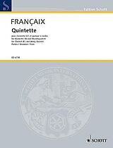 Jean Francaix Notenblätter Quintett