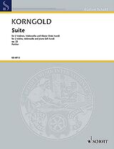 Erich Wolfgang Korngold Notenblätter Suite op. 23