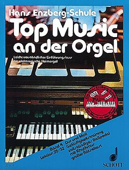  Notenblätter Top Music an der Orgel Band 4