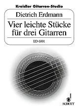 Dietrich Erdmann Notenblätter Vier leichte Stücke
