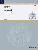 Franz Liszt Notenblätter Hosannah für Bassposaune
