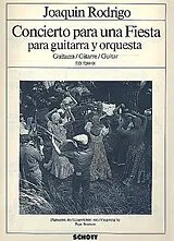 Joaquin Rodrigo Notenblätter Concierto para una fiesta