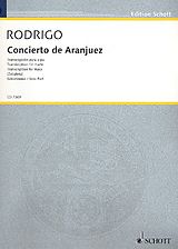 Joaquin Rodrigo Notenblätter Concierto de Aranjuez für Gitarre