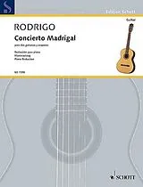 Joaquin Rodrigo Notenblätter Concierto Madrigal