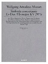 Wolfgang Amadeus Mozart Notenblätter Sinfonia concertante Es-Dur KV297b