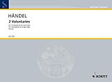 Georg Friedrich Händel Notenblätter 2 Voluntaries