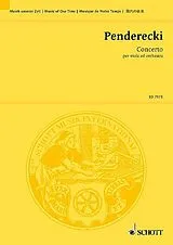 Krzysztof Penderecki Notenblätter Concerto
