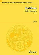 Henri Dutilleux Notenblätter Larbre des songes