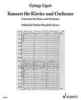 György Ligeti Notenblätter Konzert