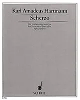 Karl Amadeus Hartmann Notenblätter Scherzo