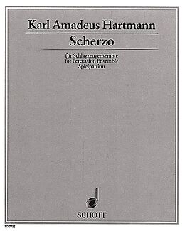 Karl Amadeus Hartmann Notenblätter Scherzo