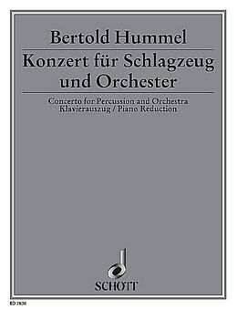 Bertold Hummel Notenblätter Konzert op. 70
