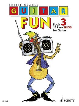 Leslie Searle Notenblätter Guitar Fun vol.3 15 easy Trios