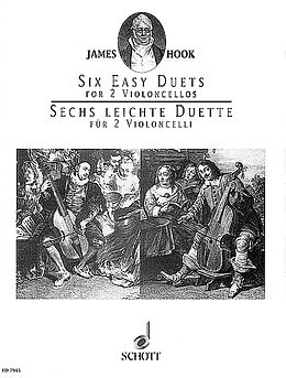 James Hook Notenblätter 6 leichte Duette op.58