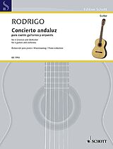 Joaquin Rodrigo Notenblätter Concierto andaluz