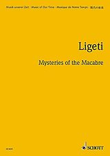 György Ligeti Notenblätter Mysteries of the Macabre