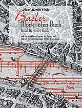 Hans Martin Linde Notenblätter Basler Blockflöten-Buch