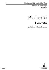Krzysztof Penderecki Notenblätter Konzert
