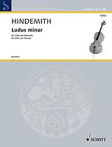 Paul Hindemith Notenblätter Ludus minor