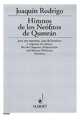 Joaquin Rodrigo Notenblätter Himnos de los Neófitos de Qumrán
