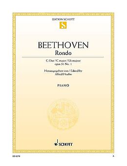 Ludwig van Beethoven Notenblätter Rondo C-Dur op. 51/1