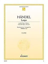 Georg Friedrich Händel Notenblätter Largo