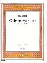 Franz Joseph Haydn Notenblätter Ochsen-Menuett Hob. IX-27