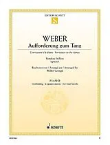 Carl Maria von Weber Notenblätter Aufforderung zum Tanz op.65