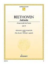 Ludwig van Beethoven Notenblätter Adelaide op. 46