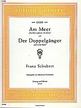 Franz Schubert Notenblätter Am Meer/Der Doppelgänger D 957/12, D 957/13