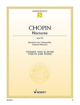 Frédéric Chopin Notenblätter Nocturne op.9,2