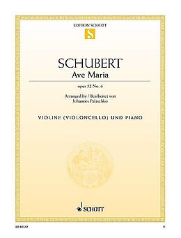 Franz Schubert Notenblätter Ave Maria D839